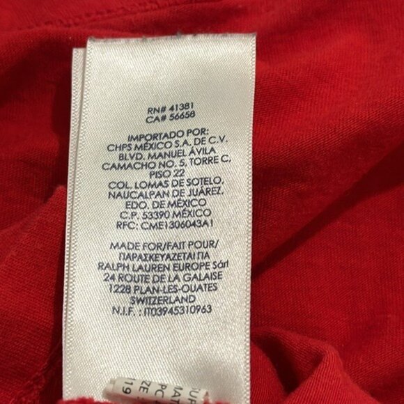 Chaps Womens Large Sleeveless Tie-Front Top Red/White/Blue - Picture 3 of 11